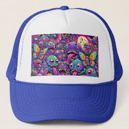 不気味なモンスターバグ キャップ