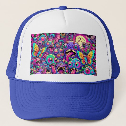 不気味なモンスターバグ キャップ (正面)