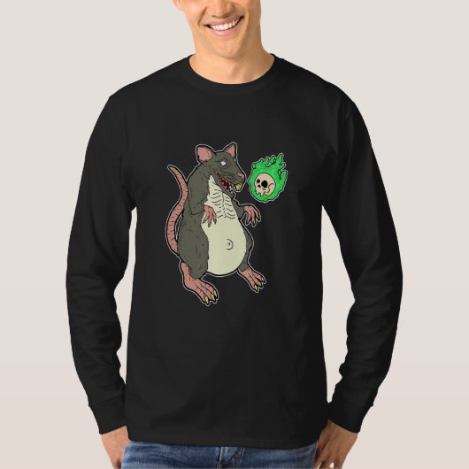 不気味なラツィラ Tシャツ (正面)