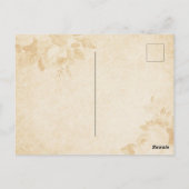 不気味なラブアフターラブロマンスハロウィーン ポストカード (裏面)