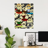 不気味なリル・キズ ポスター (ホームオフィス)