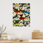 不気味なリル・キズ ポスター (キッチン)