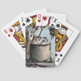 不気味なヴィンテージクランプス トランプ