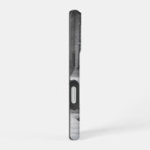不気味なヴィンテージ兄弟の肖像 iPhone 16ケース (右側面)