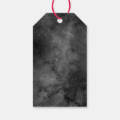 不気味な不気味な人形がハロウィーンを恐れる ギフトタグ (裏面)