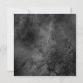 不気味な不気味な人形ハローウィンパーティ 招待状 (裏面)