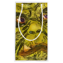 不気味な亀のモンスターブラックアウトライン漫画