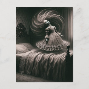 不気味な人形ホラー ポストカード