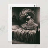 不気味な人形ホラー ポストカード (正面/裏面)