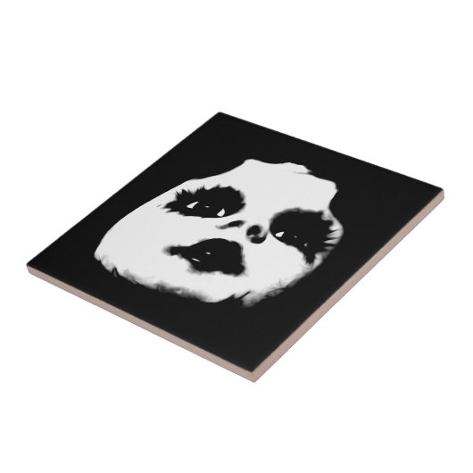 不気味な人形顔 タイル (側面)