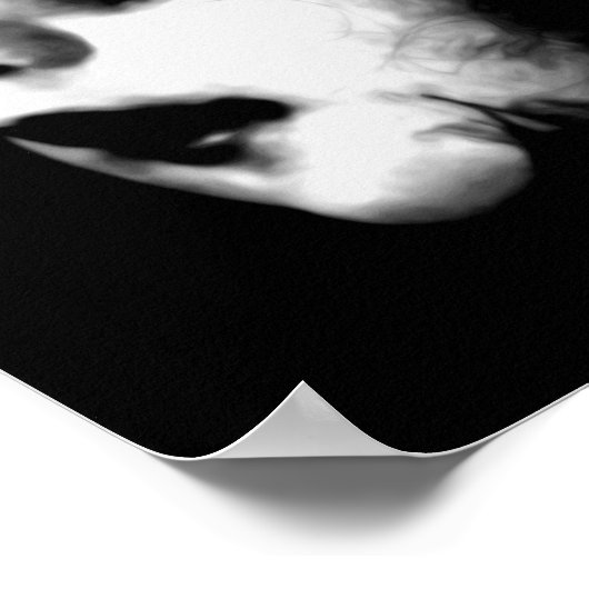 不気味な人形顔 ポスター (角)