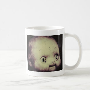 不気味な人形 コーヒーマグカップ