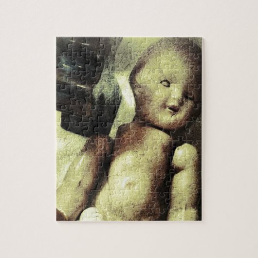 不気味な人形 ジグソーパズル (縦)