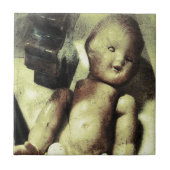 不気味な人形 タイル (正面)