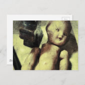 不気味な人形 ポストカード (正面/裏面)