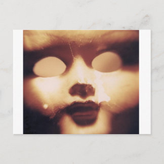 不気味な人形 ポストカード