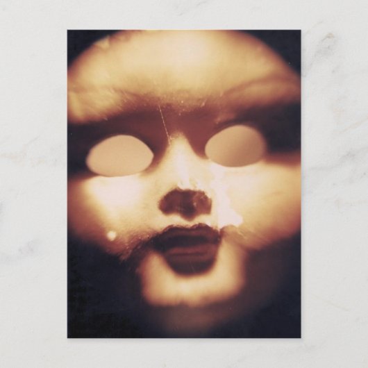 不気味な人形 ポストカード (正面)