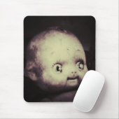 不気味な人形 マウスパッド (マウス)