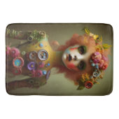 不気味な人形 – 謎の人形歴代 バスマット (正面)