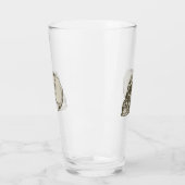 不気味な人間スカル タンブラーグラス (左)