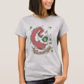 不気味な人魚の漫画の生き物 Tシャツ (正面)