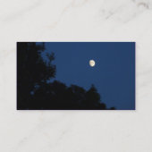不気味な修道院 - 夏の夜 名刺 (裏面)