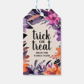 不気味な優雅さ ハロウィン フラワー リース コレクション ギフトタグ (裏面)