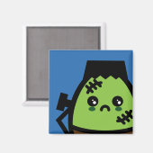 不気味な卵フランケンシュタイン – ハロウィーン マグネット (正面/裏面)