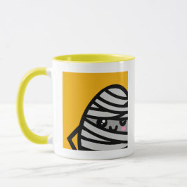 不気味な卵ミイラ – ハロウィーン |名前の追加 マグカップ