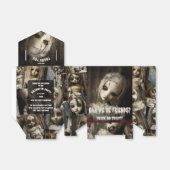 不気味な友不気味人が持っている人形のハロウィーン フェイバーボックス (折り畳みなし)