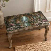 不気味な古木のロマンティックなバラの森