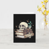 不気味な呪文の本 カード (黄色い花)