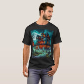 不気味な墓地のそばの屋敷 (1) Tシャツ (正面フル)