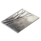 不気味な墓地のノート ノートブック (左側)