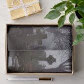 不気味な墓地 薄葉紙 (ギフト)