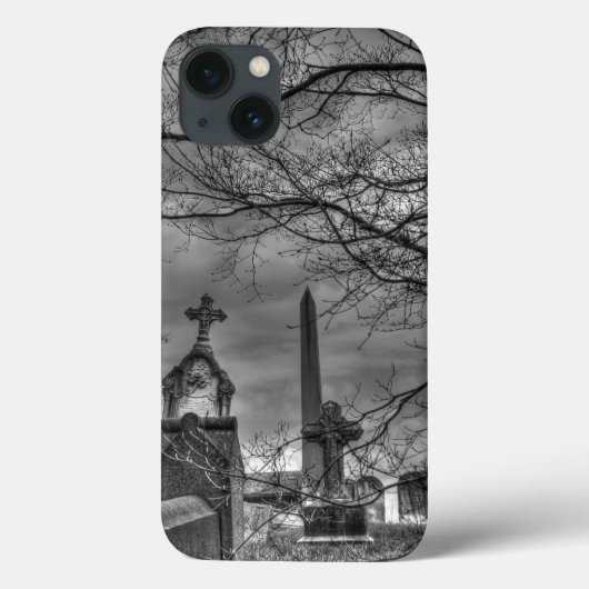 不気味な墓地 Case-Mate iPhoneケース (裏面)