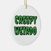 不気味な変人 セラミックオーナメント (右)