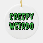 不気味な変人 セラミックオーナメント (裏面)