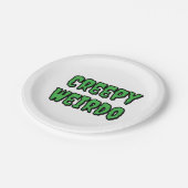 不気味な変人 ペーパープレート (アングル)