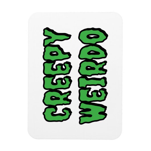 不気味な変人 マグネット (縦)