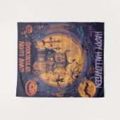 不気味な夜が待っている！ タペストリー (正面(横))