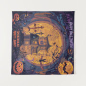 不気味な夜が待っている！ タペストリー (正面(横))