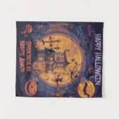 不気味な夜が待っている！ タペストリー (正面(横))