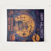 不気味な夜が待っている！ タペストリー (正面(横))