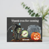 不気味な夜 サンキューカード (スタンド正面)