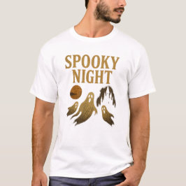 不気味な夜 ハロウィーン クラシック ゴシック エステティック Tシャツ