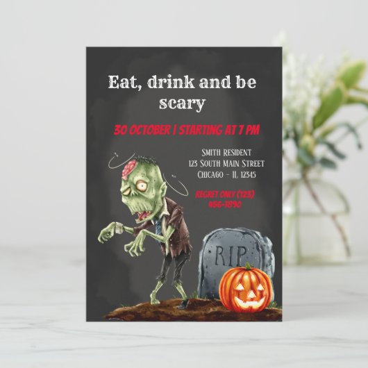 不気味な夜 招待状 (スタンド正面)