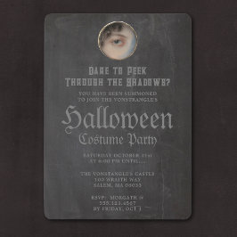 不気味な大人ハローウィンパーティ招待状 招待状