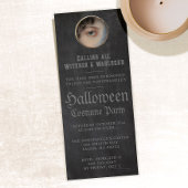 不気味な大人ハローウィンパーティ招待状 招待状