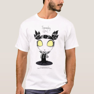"不気味な女の子"の服装 Tシャツ